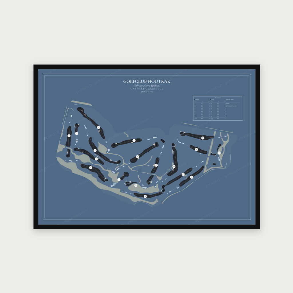 Golfclub Houtrak — Water, liggend