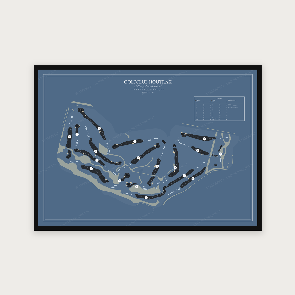 Golfclub Houtrak — Water, liggend