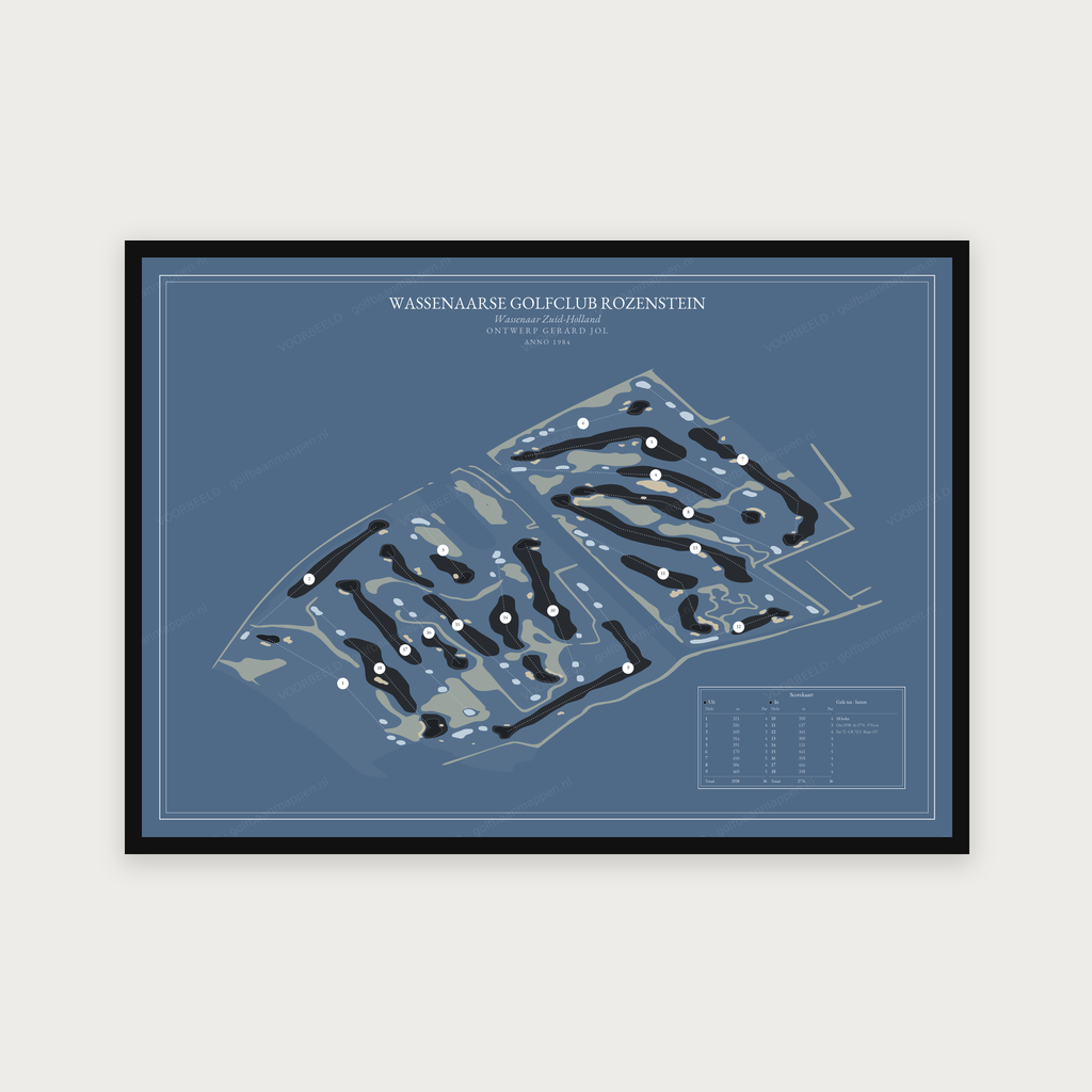 Wassenaarse Golfclub Rozenstein — Water, liggend