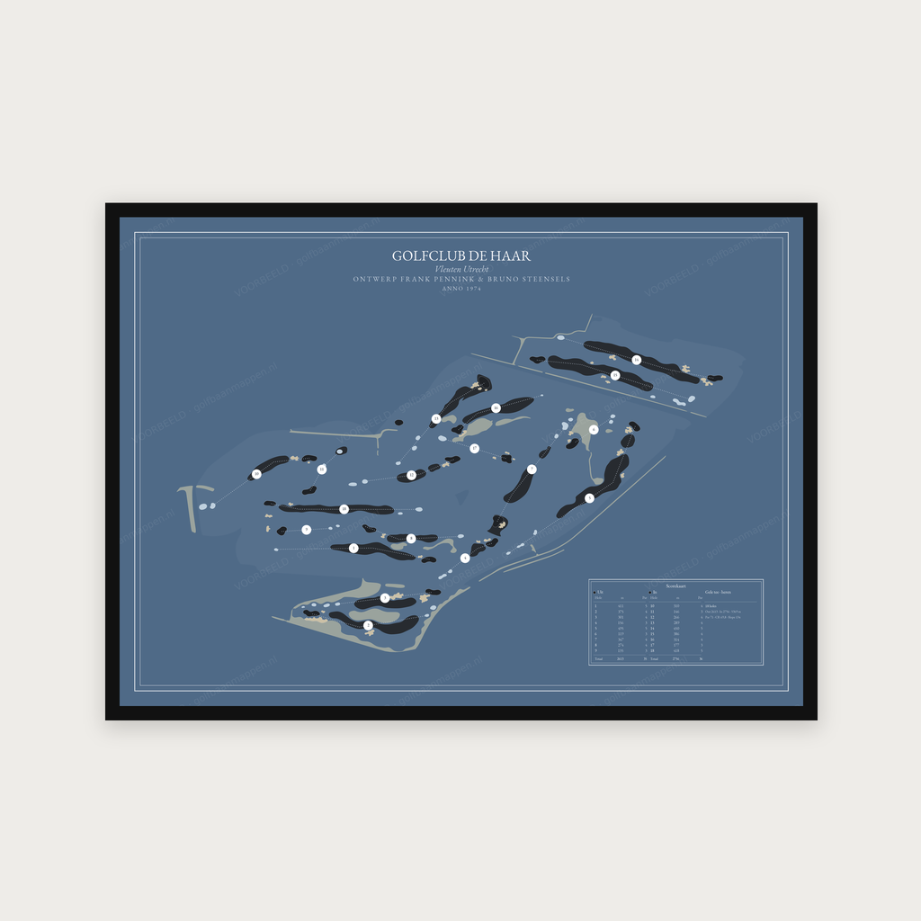Golfclub De Haar — Water, liggend