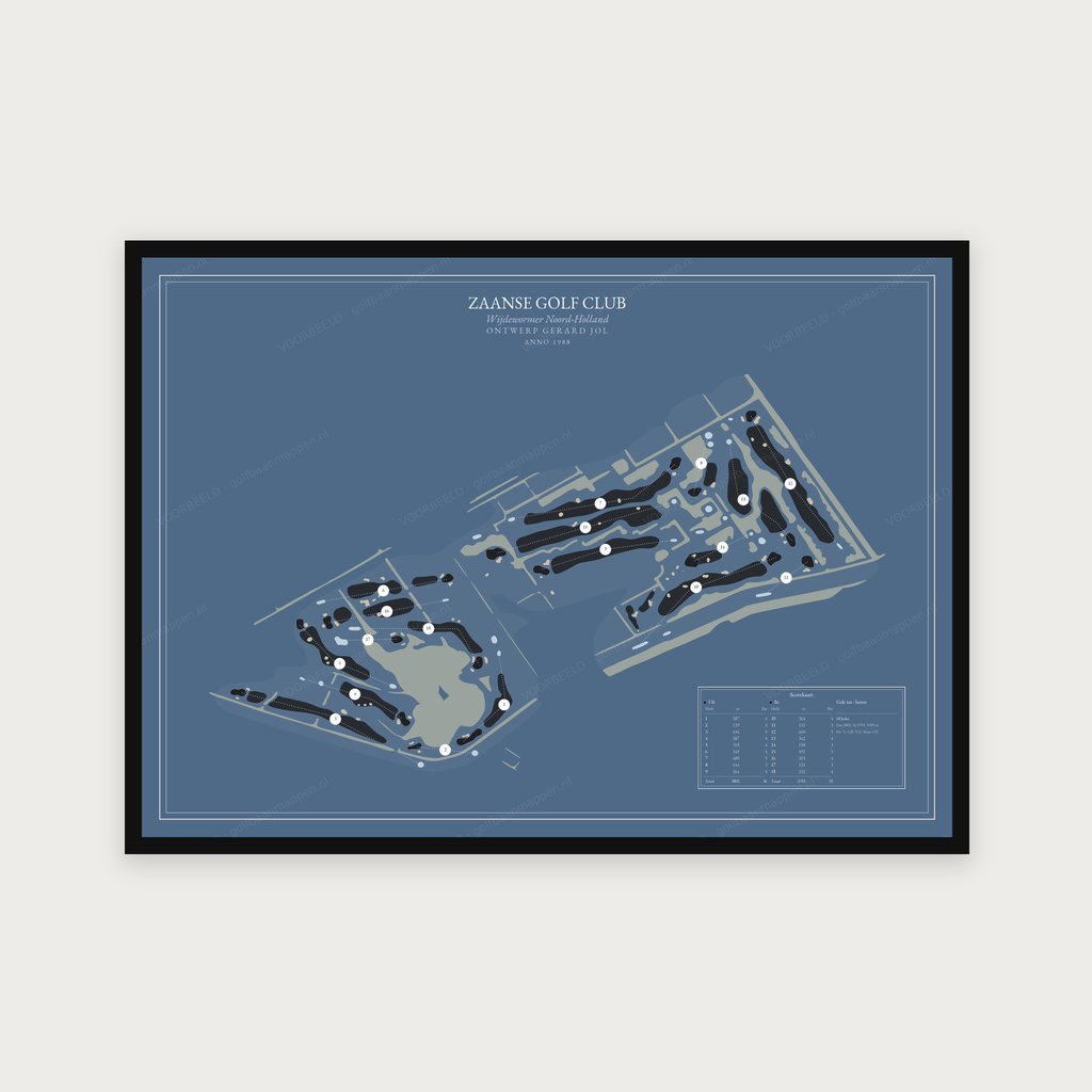 Zaanse Golf Club — Water, liggend