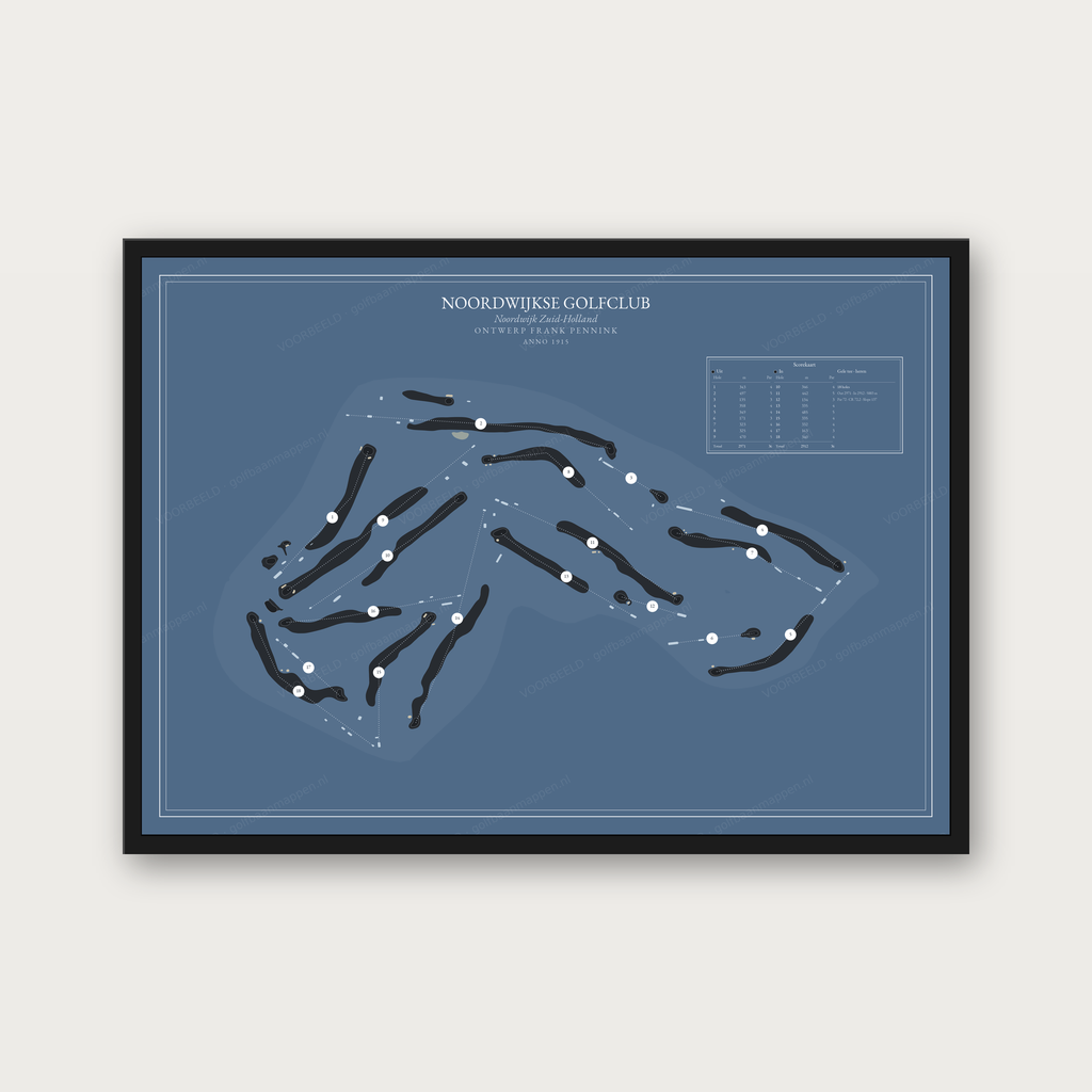 Noordwijkse Golfclub — Denim, liggend