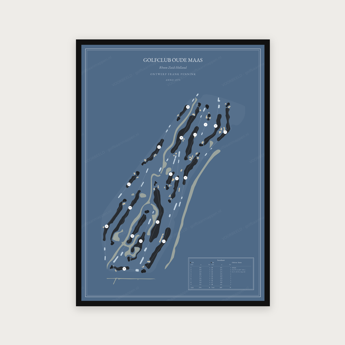 Golfclub Oude Maas — Water, staand