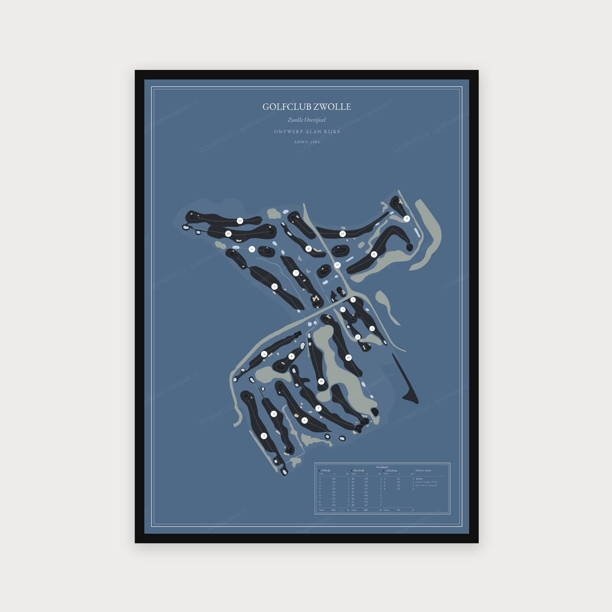 Golfclub Zwolle — Water, staand