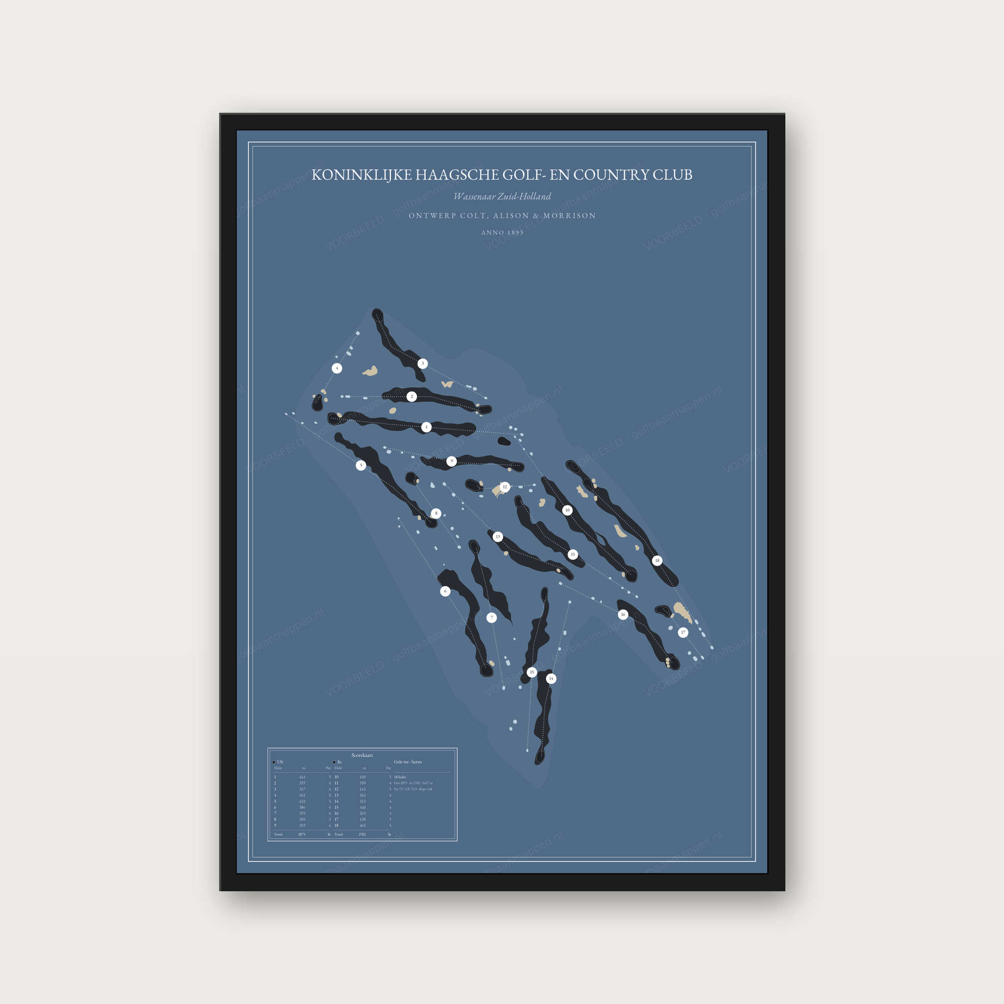 Koninklijke Haagsche Golf- en Country Club — Denim, staand