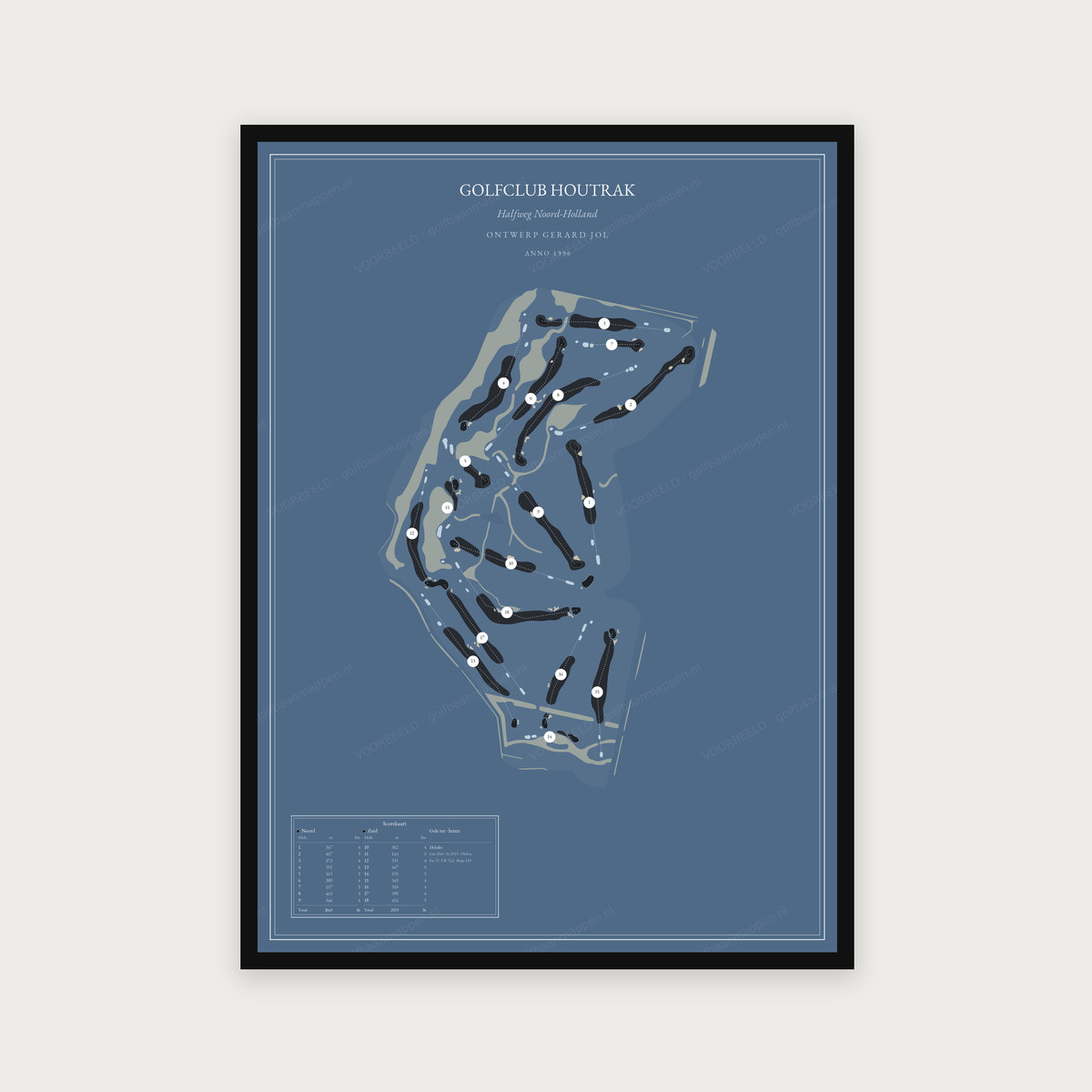 Golfclub Houtrak — Water, staand