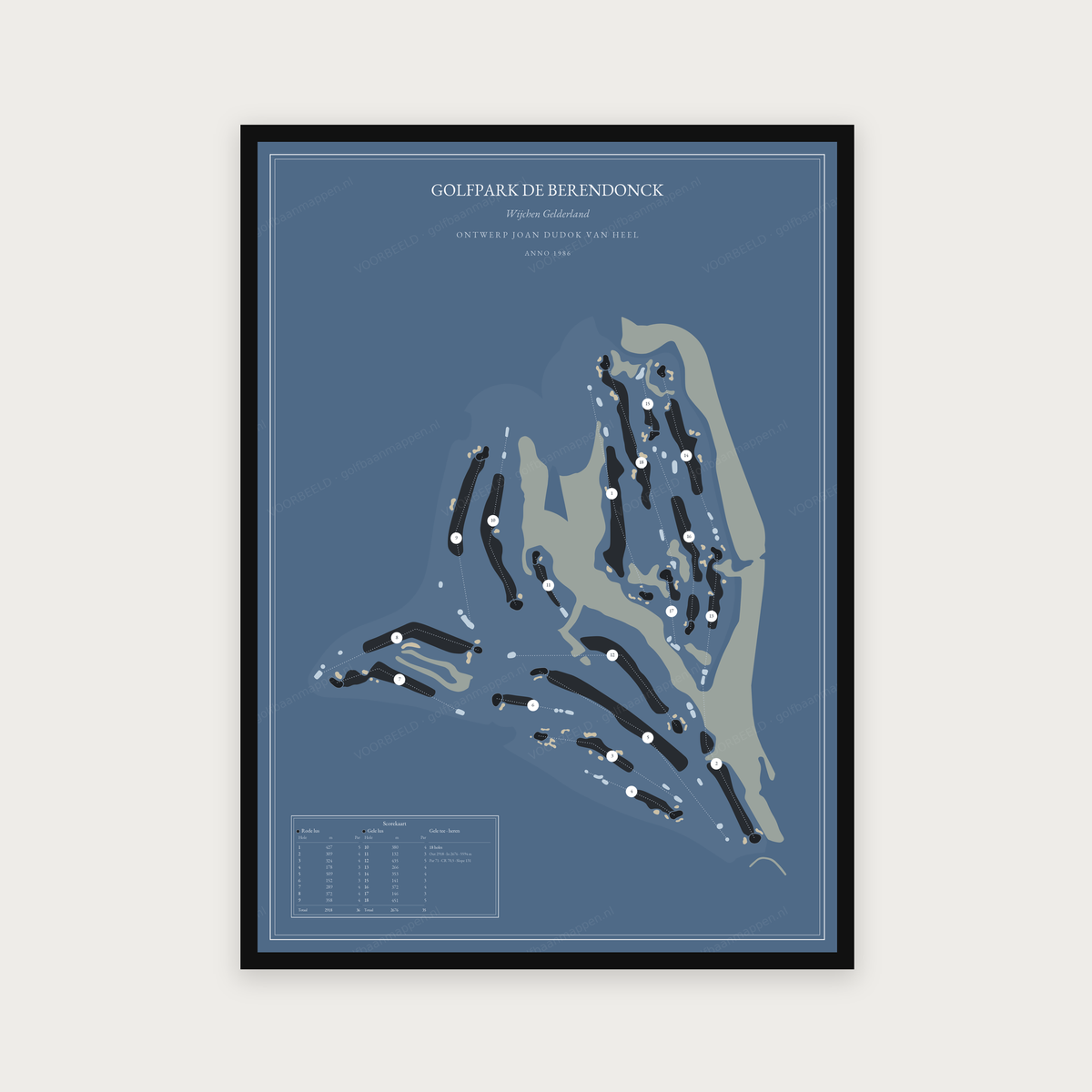 Golfpark De Berendonck — Water, staand