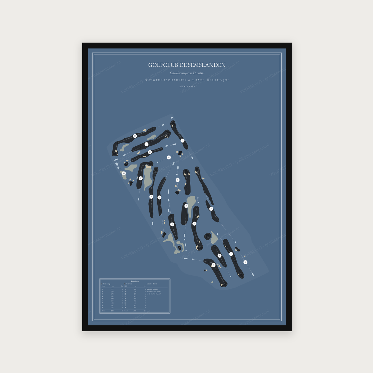 Golfclub De Semslanden — Water, staand
