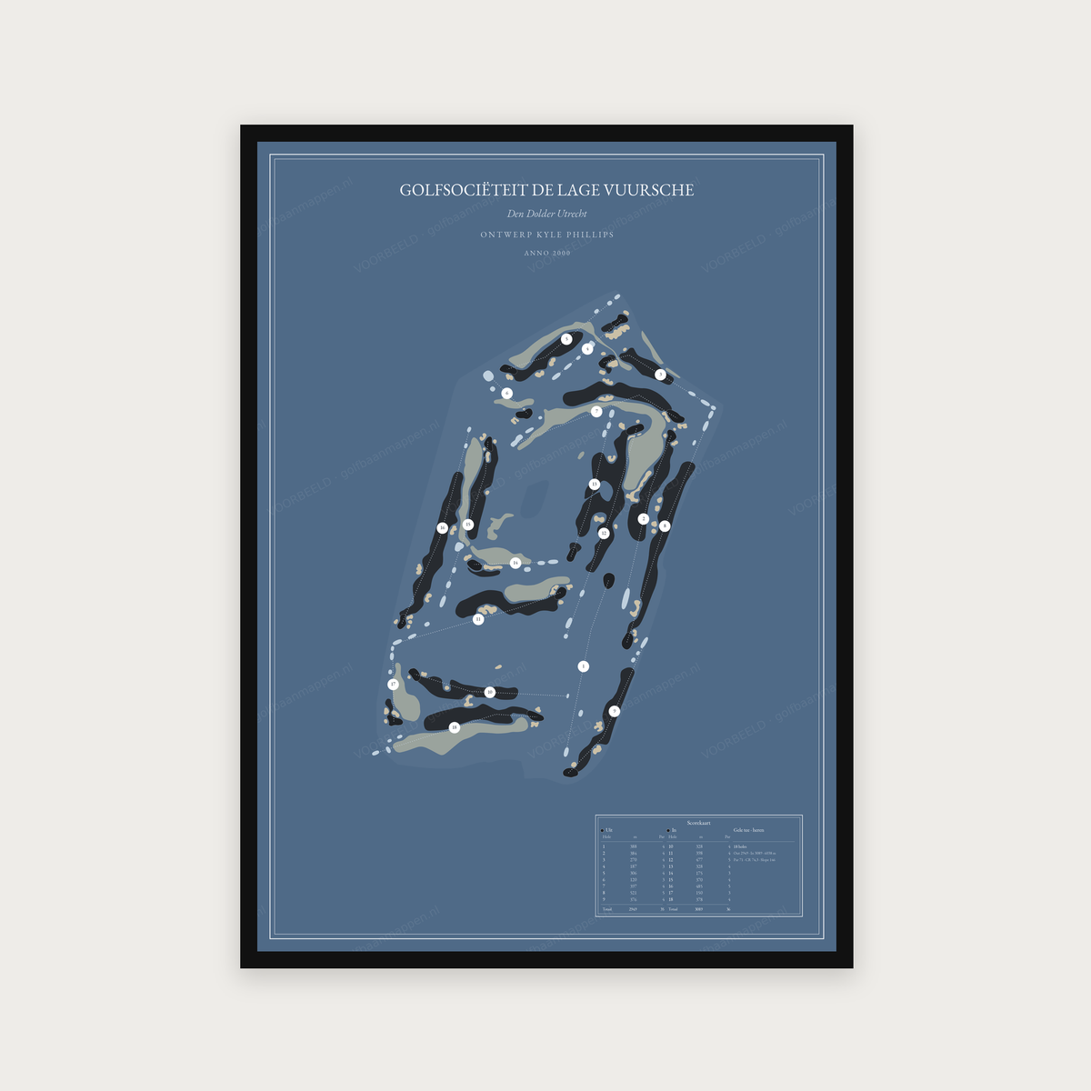 Golfsociëteit De Lage Vuursche — Water, staand