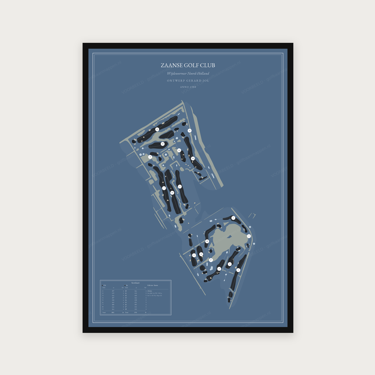 Zaanse Golf Club — Water, staand