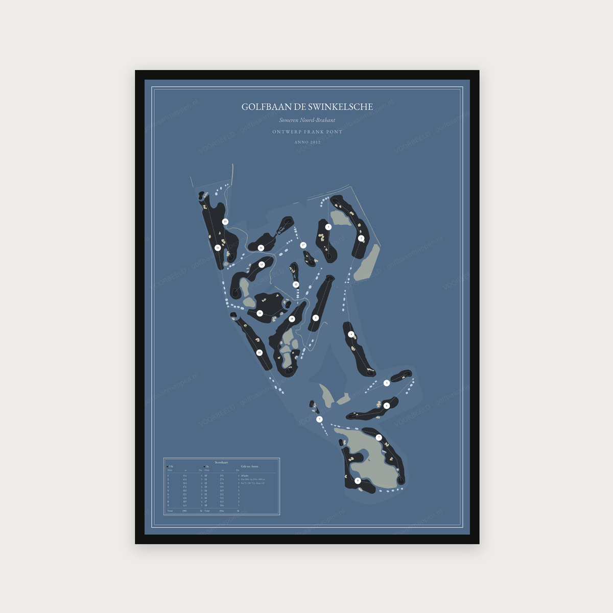 Golfbaan De Swinkelsche — Water, staand