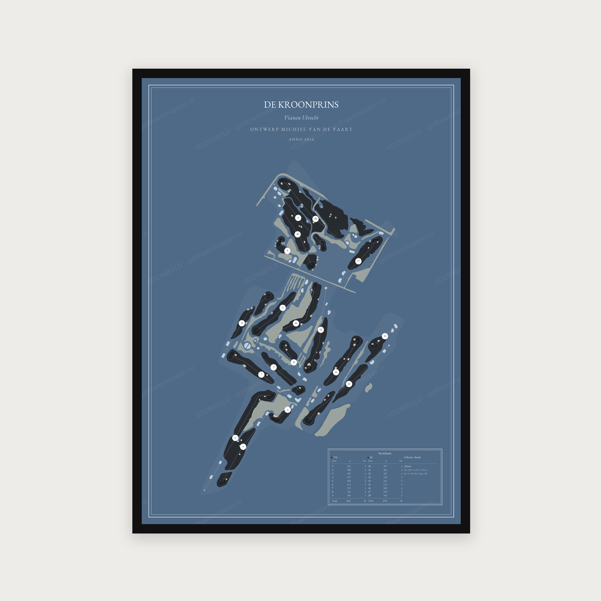 De Kroonprins — Water, staand