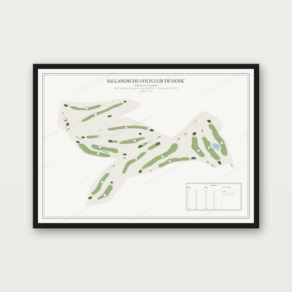 Sallandsche Golfclub 'de Hoek' — Editorial, liggend