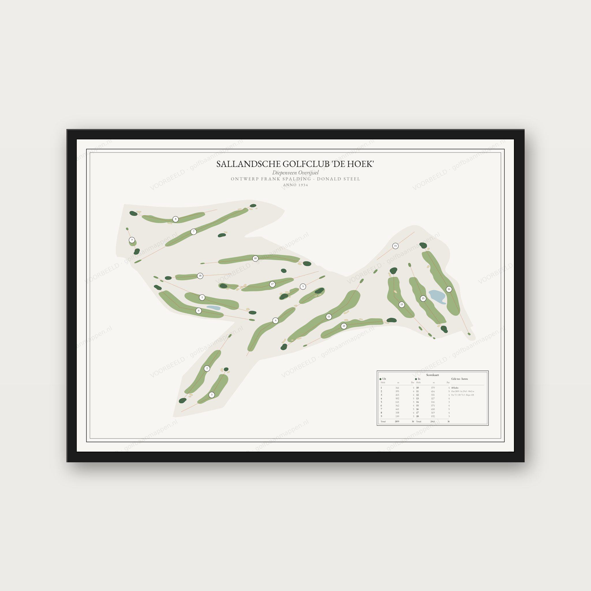 Sallandsche Golfclub 'de Hoek' — Editorial, liggend