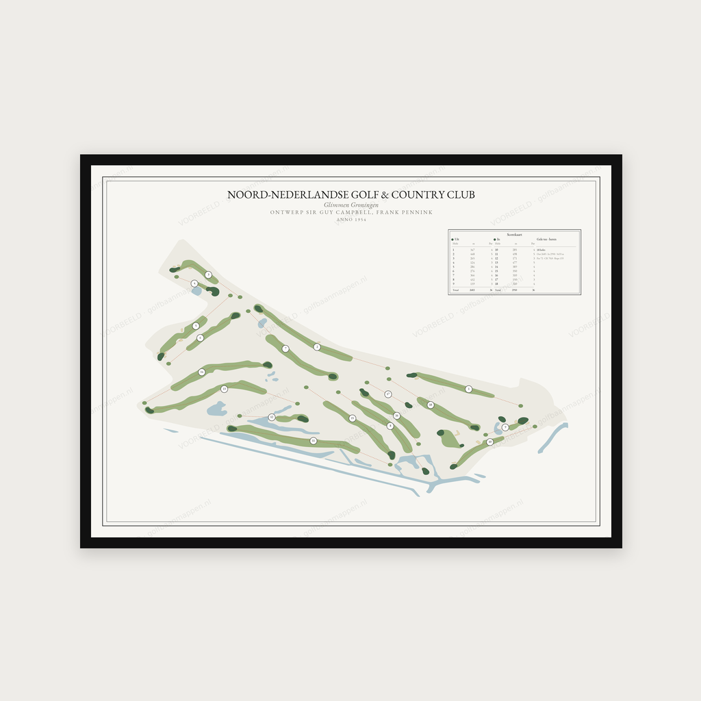 Noord-Nederlandse Golf & Country Club — Redactie, liggend