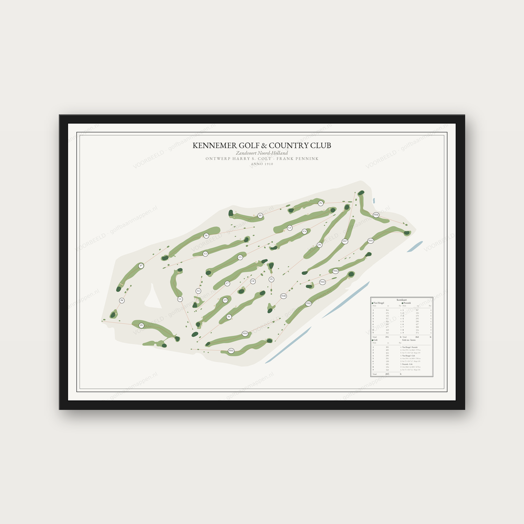 Kennemer Golf & Country Club — Editorial, liggend