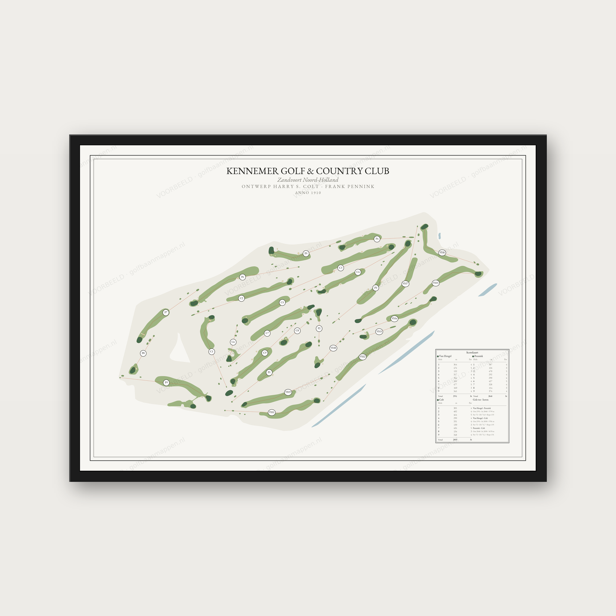 Kennemer Golf & Country Club — Editorial, liggend
