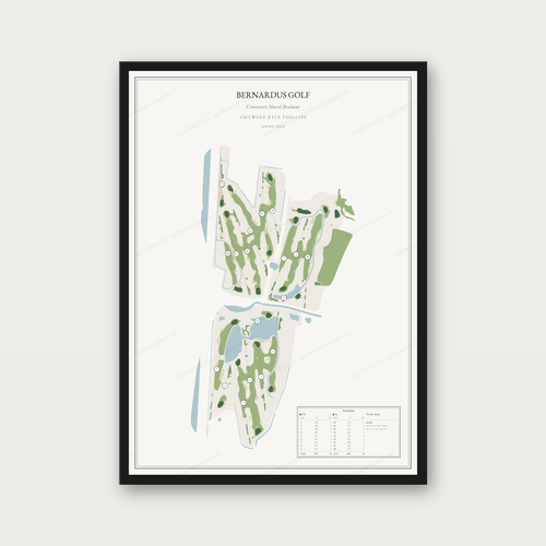 Bernardus Golf — Editorial, staand