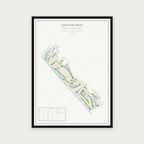 Golfposter Golfclub Capelle in redactie-stijl, staand