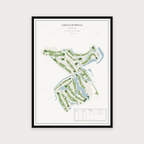 Golfposter Golfclub Zwolle in redactie-stijl, staand