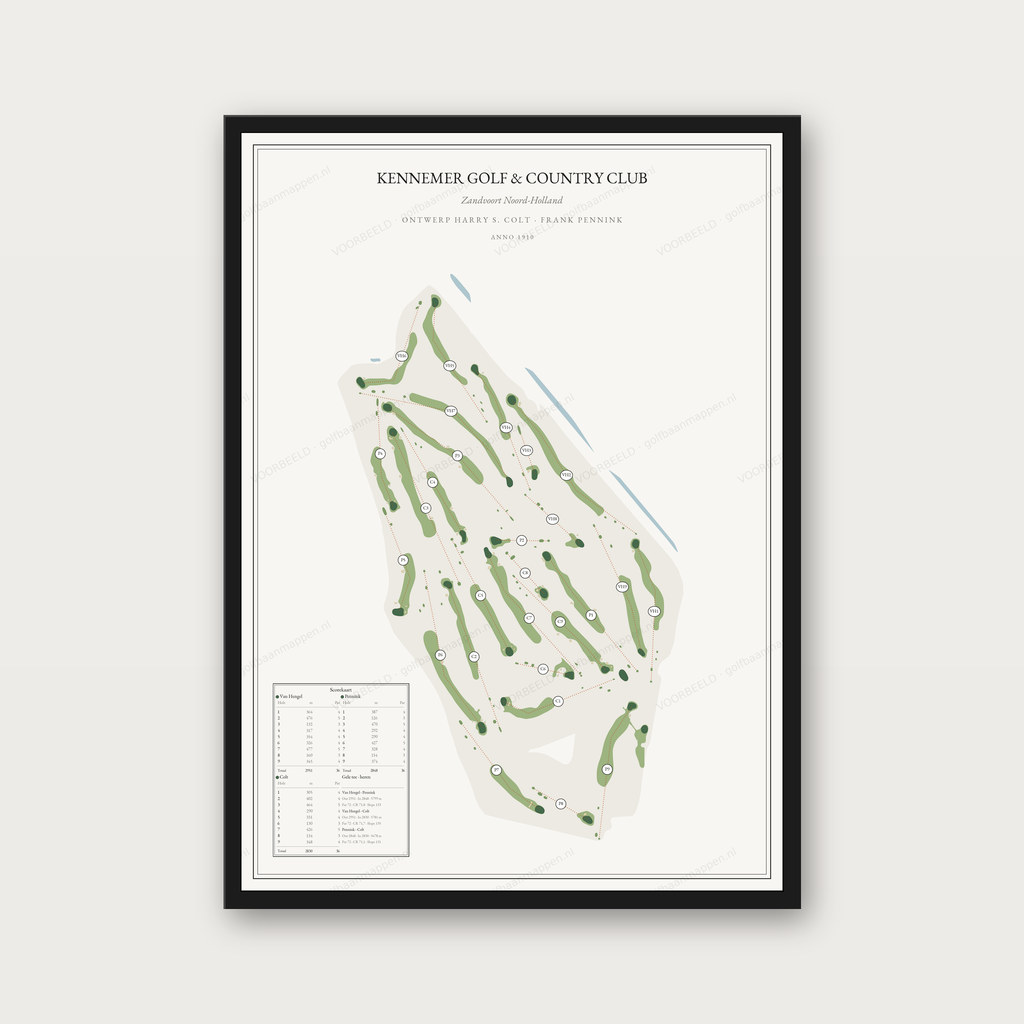 Kennemer Golf & Country Club — Editorial, staand