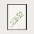 Golfposter Golfpark Sint Nyk in redactie-stijl, staand
