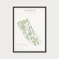 Golfposter Golfclub De Semslanden in redactie-stijl, staand