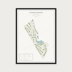 Golfposter Golfbaan Haviksoord in redactie-stijl, staand