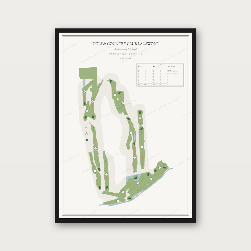 Golf & Country Club Lauswolt — Editorial, staand