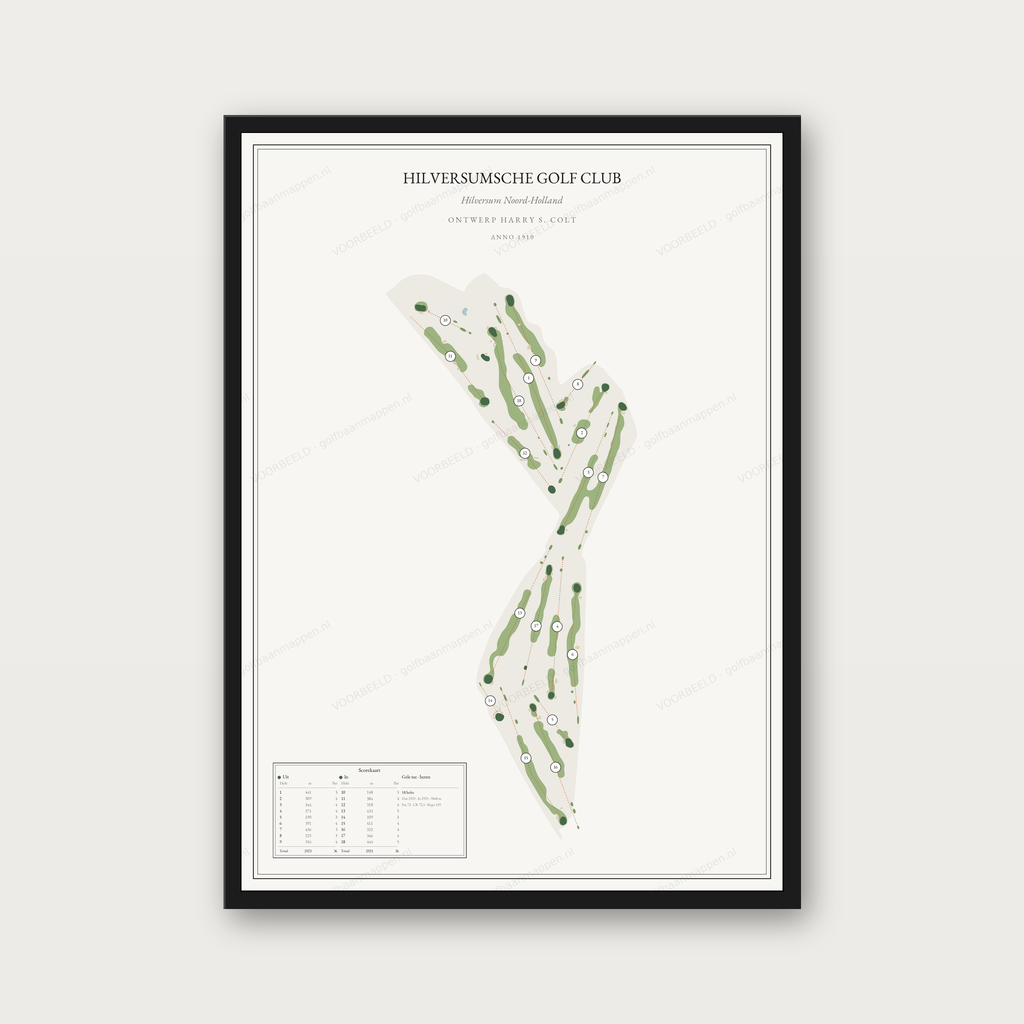 Hilversumsche Golf Club — Editorial, staand