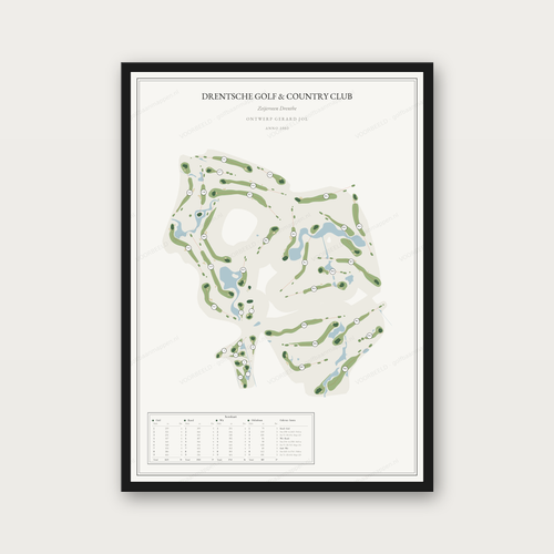 Drentsche Golf & Country Club — Editorial, staand