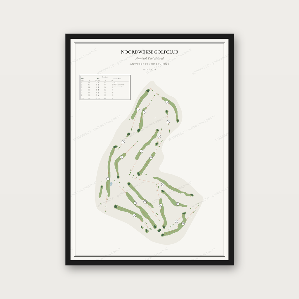 Noordwijkse Golfclub — Editorial, staand