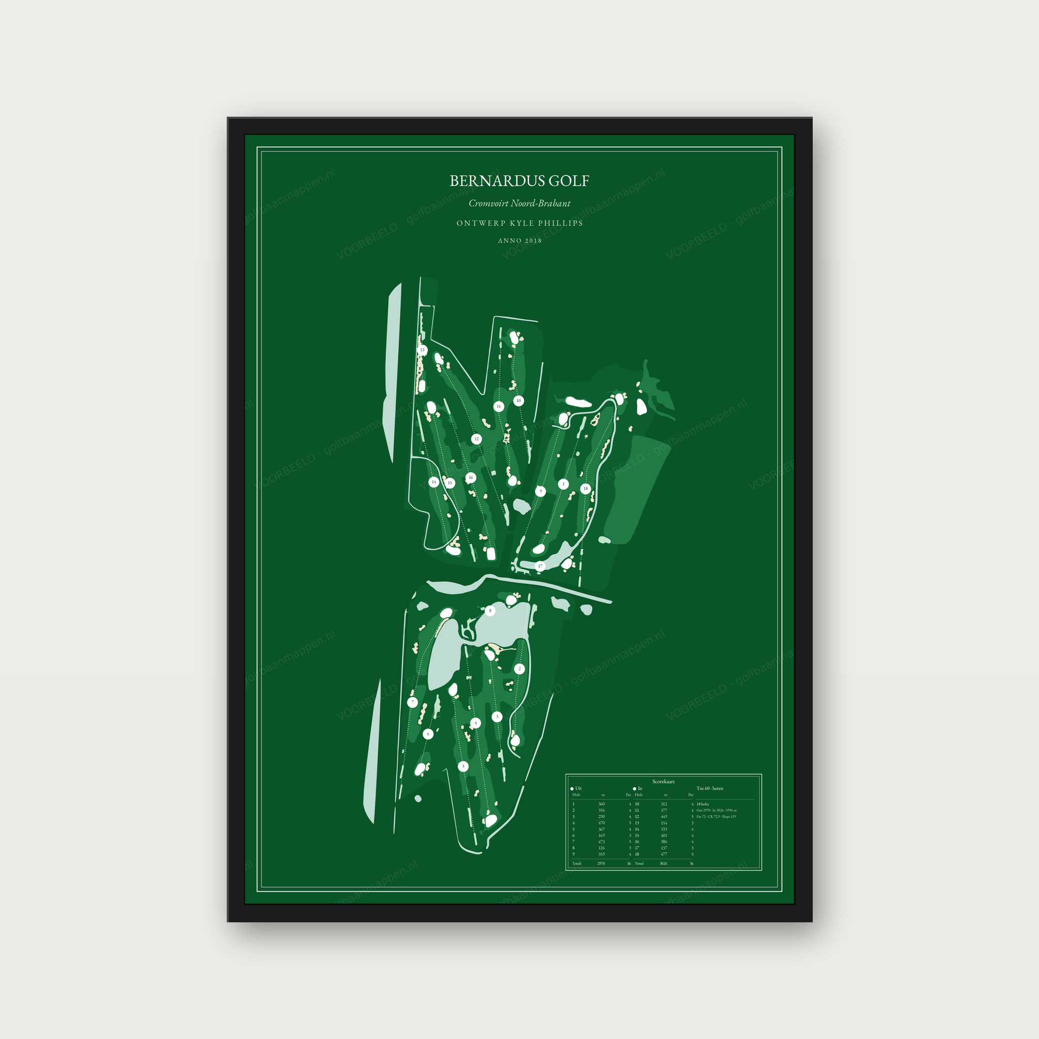 Bernardus Golf — Forest, staand