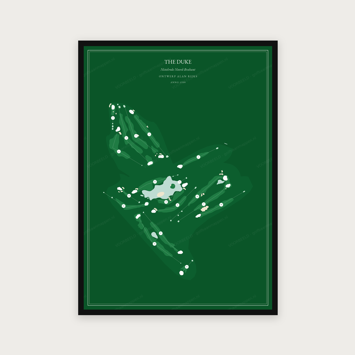 The Duke — Green, staand