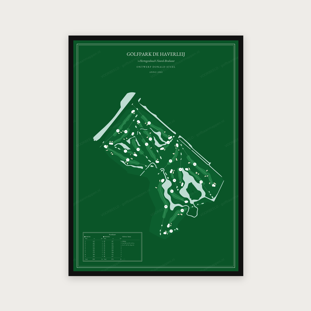 Golfpark De Haverleij — Green, staand