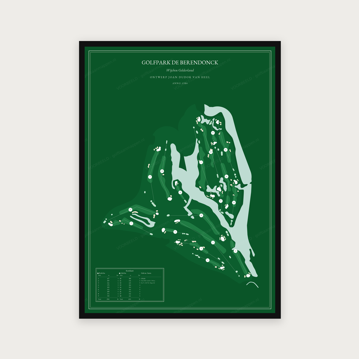 Golfpark De Berendonck — Green, staand