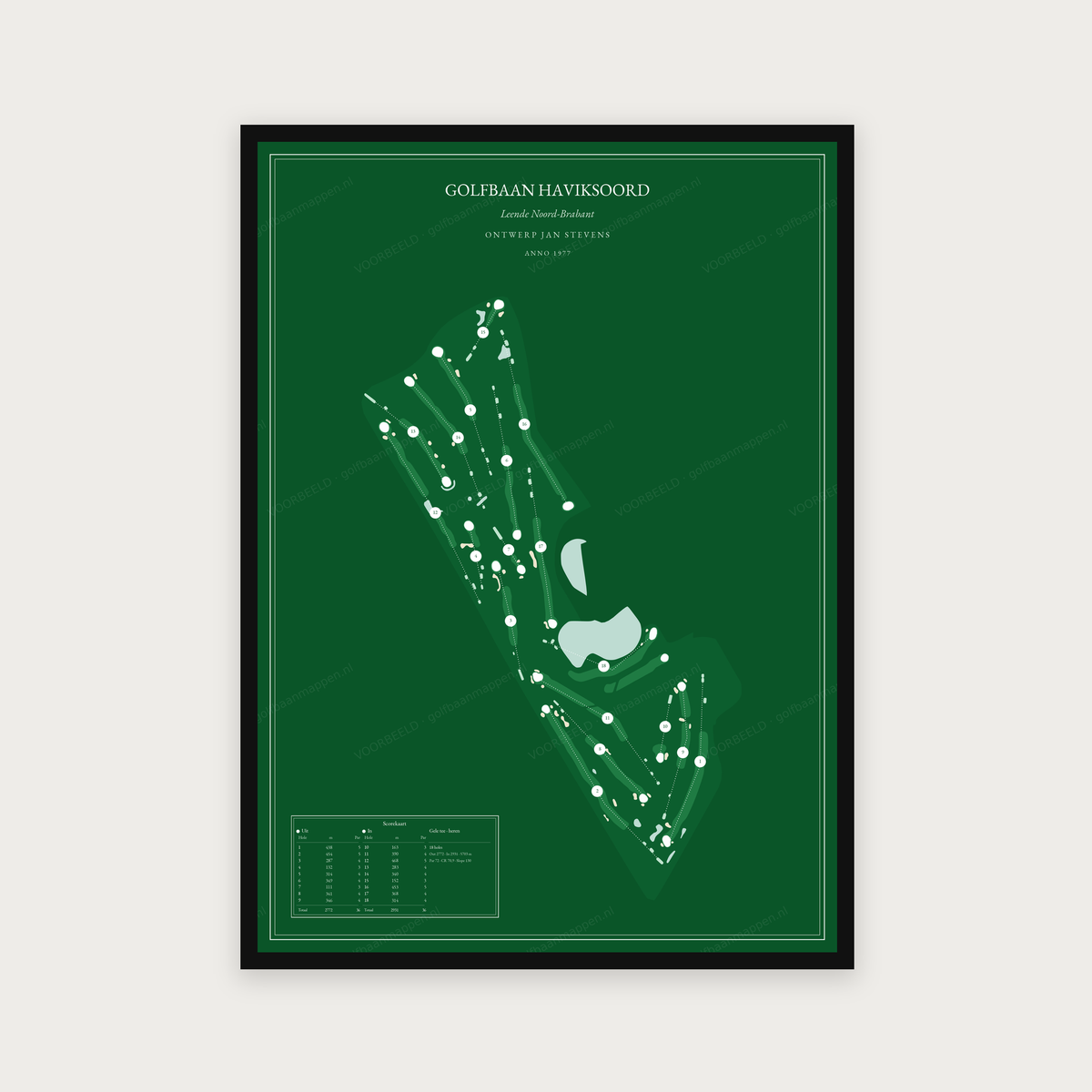 Golfbaan Haviksoord — Green, staand