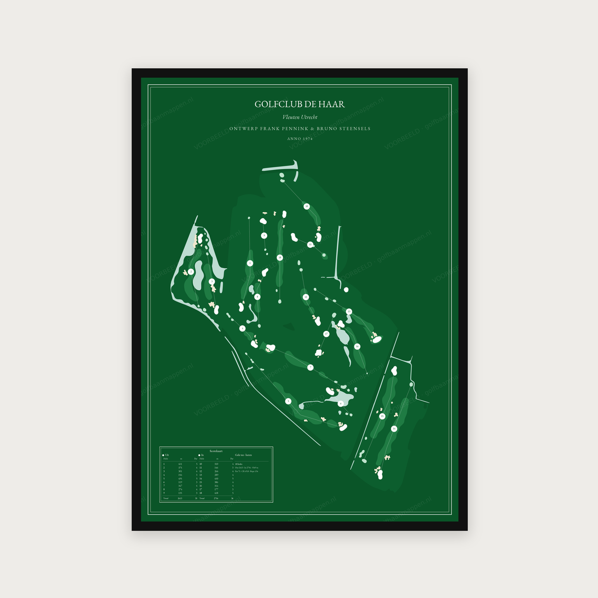 Golfclub De Haar — Green, staand