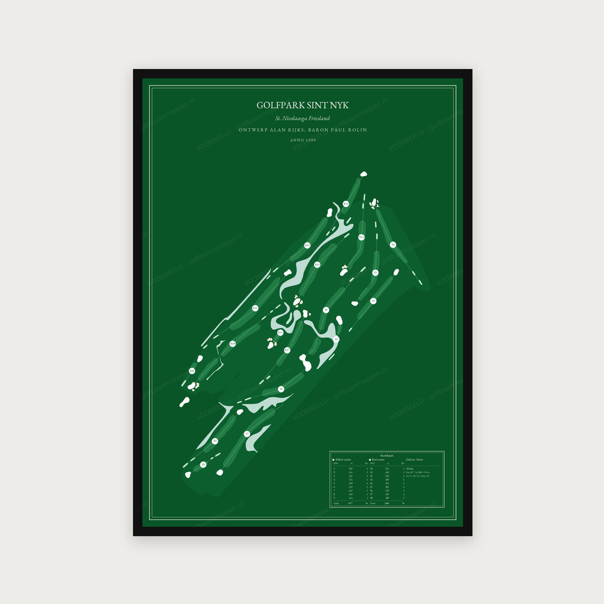 Golfpark Sint Nyk — Green, staand