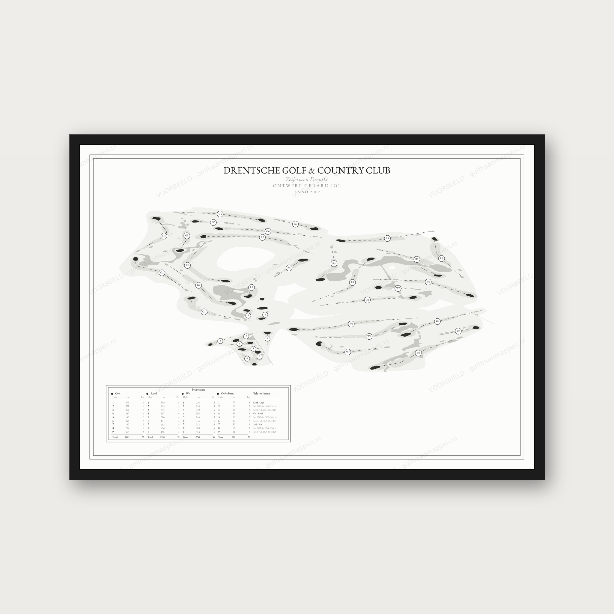 Drentsche Golf & Country Club — Mono, liggend