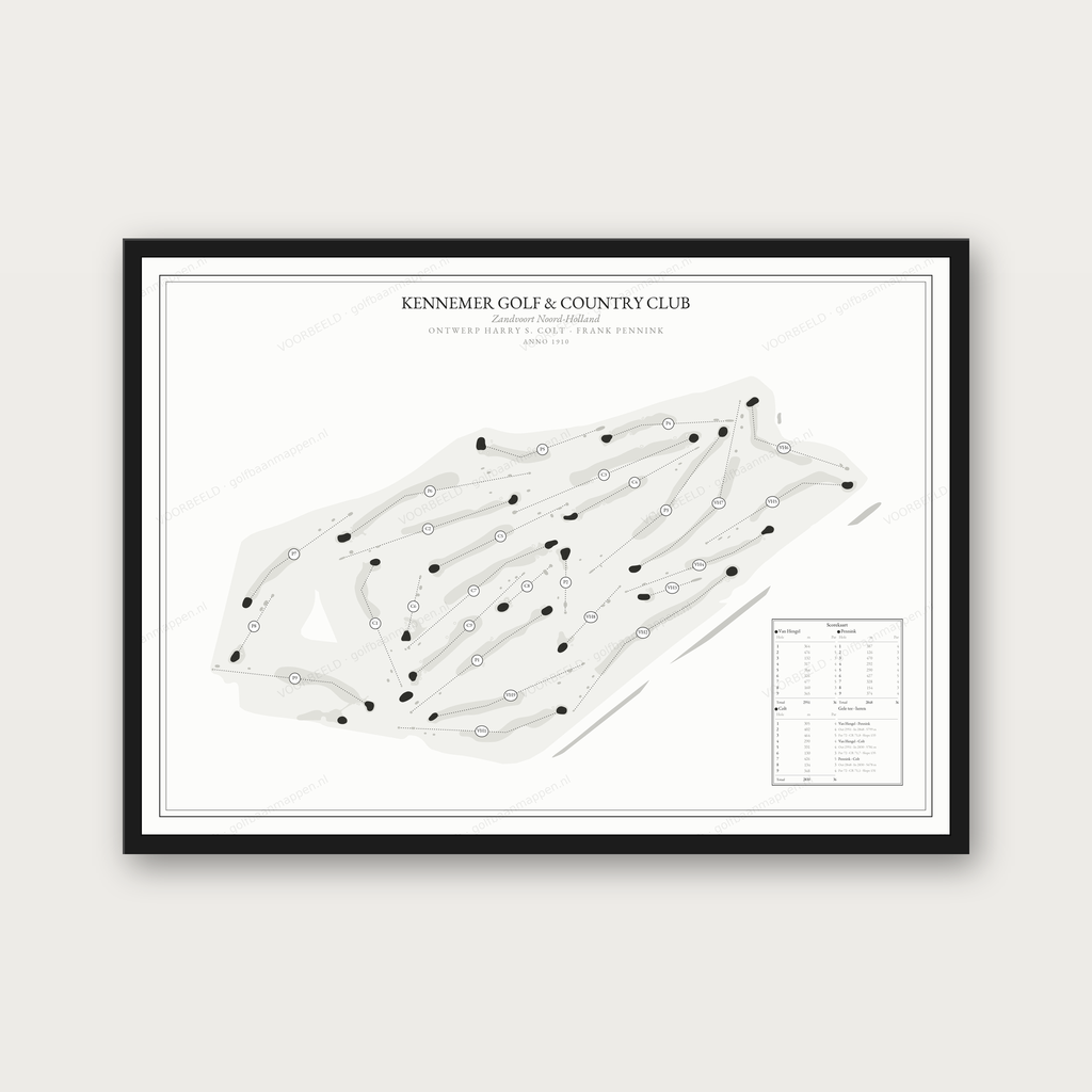 Kennemer Golf & Country Club — Mono, liggend
