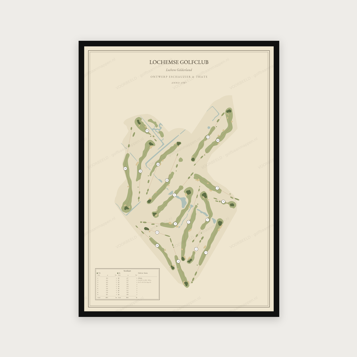 Lochemse Golfclub — Vintage, staand