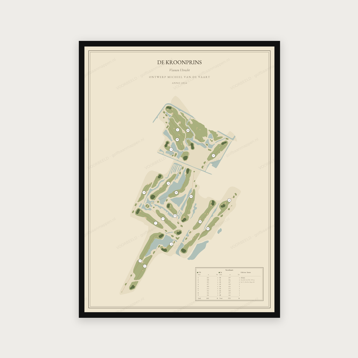 De Kroonprins — Vintage, staand
