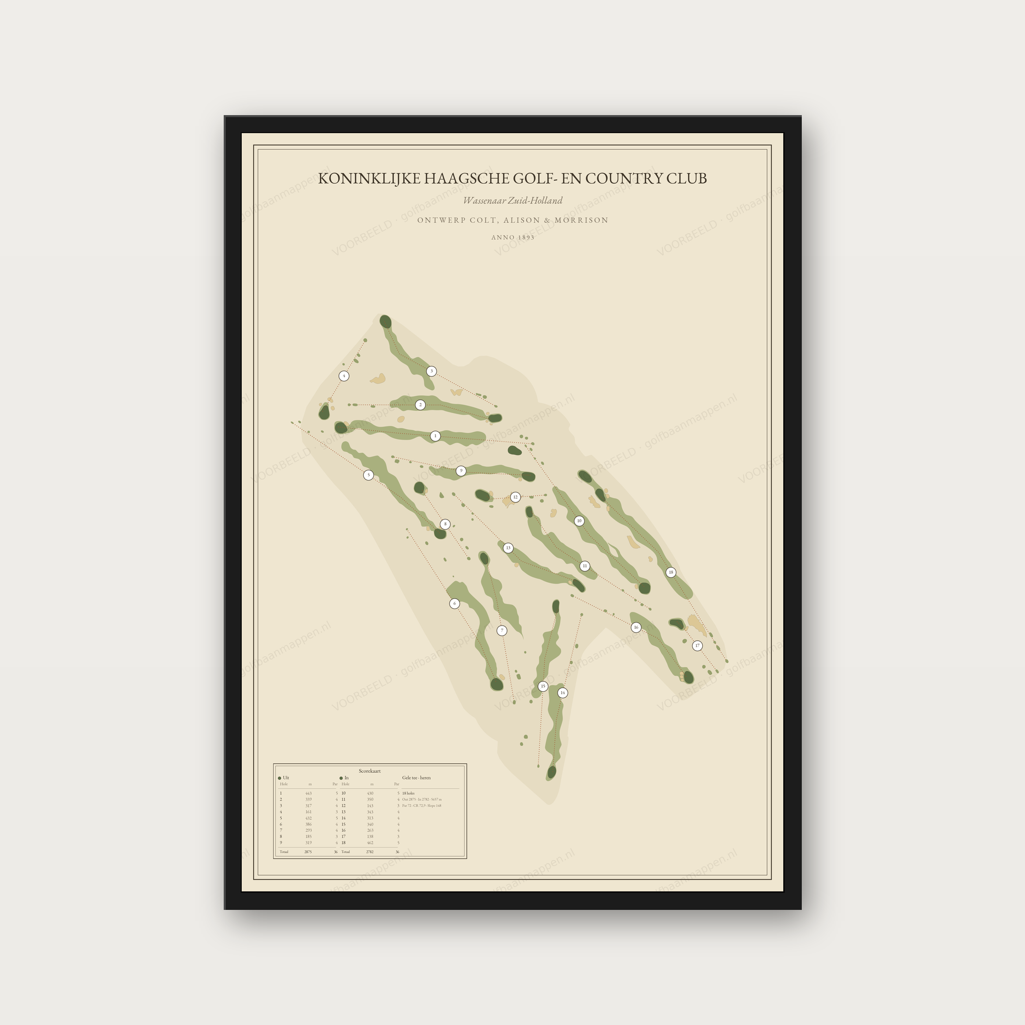 Koninklijke Haagsche Golf- en Country Club — Vintage, staand